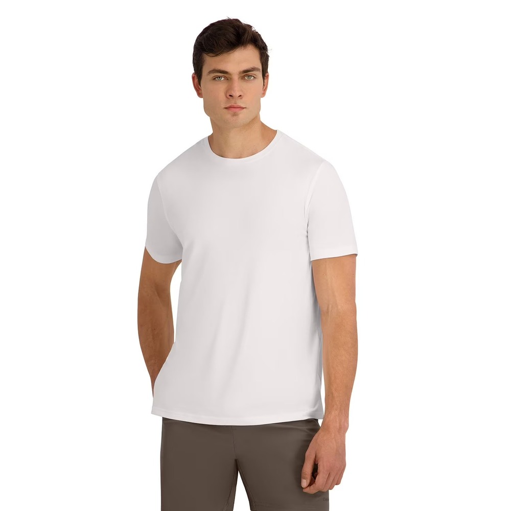 Outdoor Voices Mens CloudKnit T-Shirt Cream XXL Ivory Short Sleeve Crew Neck NWT
